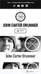 Mobile Screenshot of johncarterdrummer.com